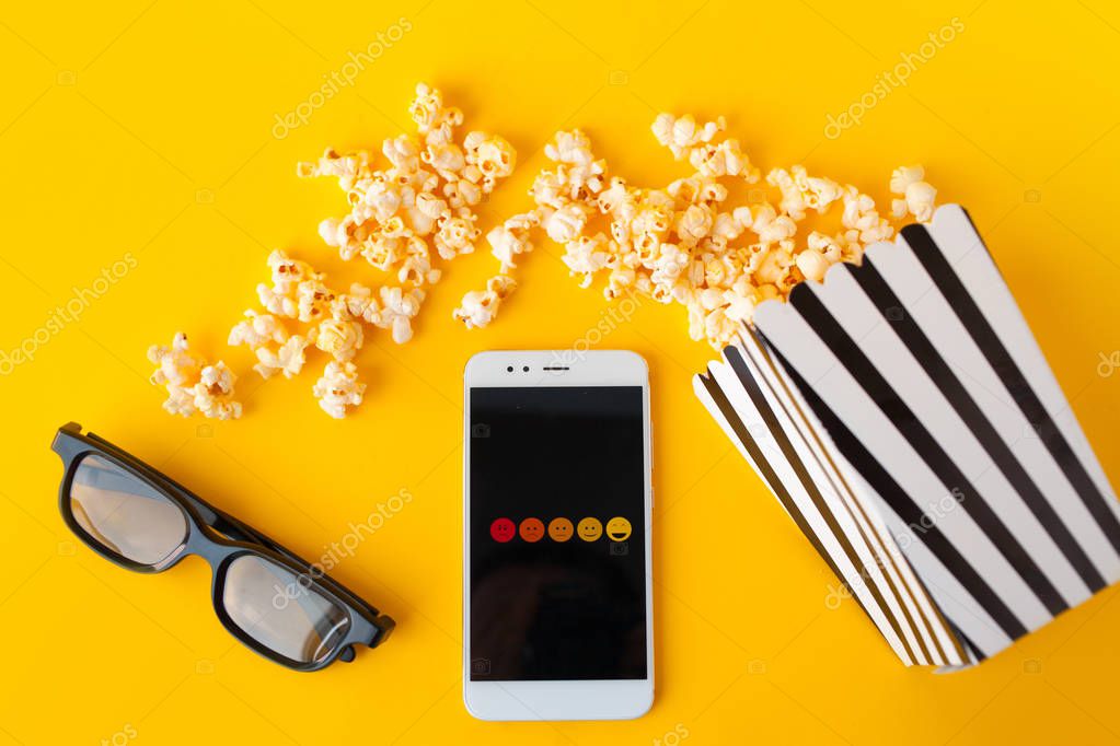 Közösségi profil illusztráció